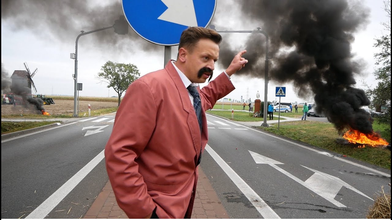 ROMAN WIELKOPOLSKI podczas Protestu Rolnik&oacute;w w Koszutach| ZMDK nową siłą polityczną w Polsce??