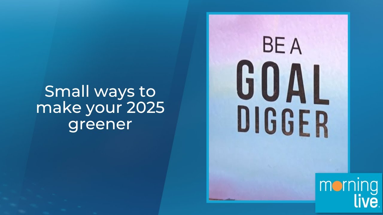 Small ways to make your 2025 greener