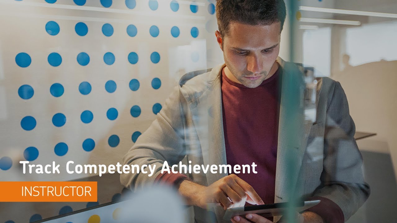 Competencies - Tracking Competency Achievement - Instructor