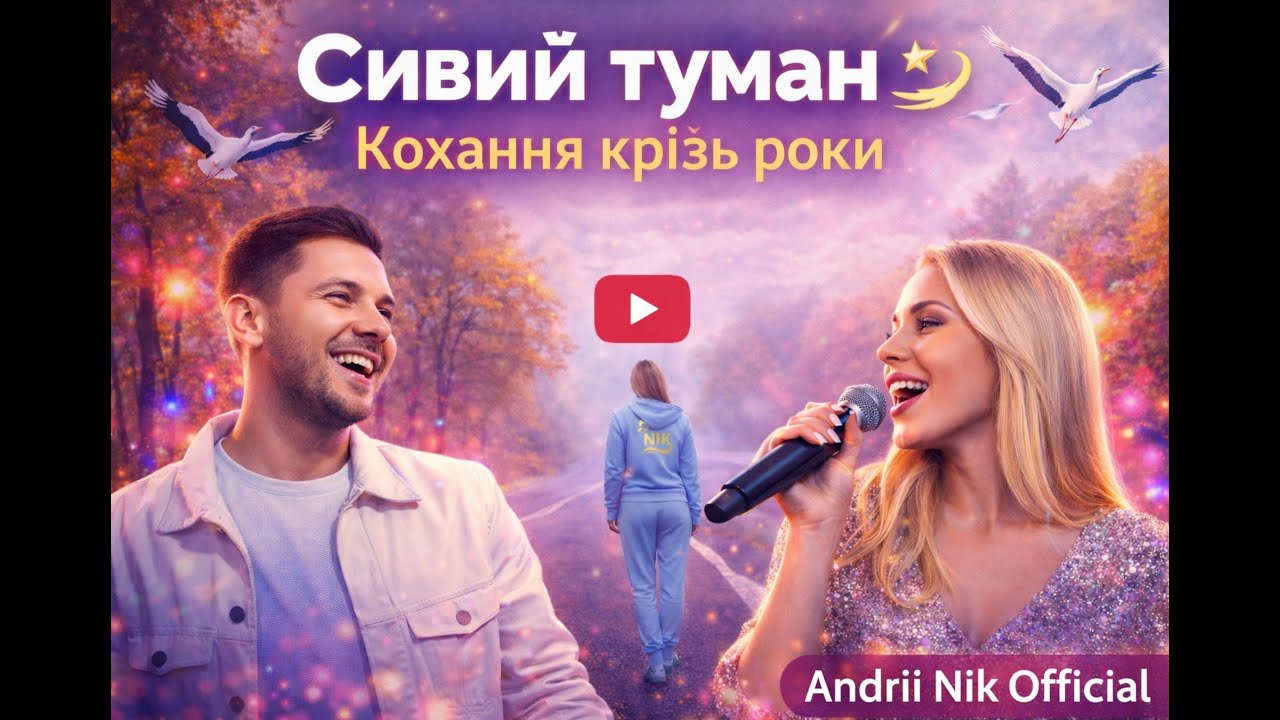 Сивий туман 💫 Кохання крізь роки | Andrii Nik Official