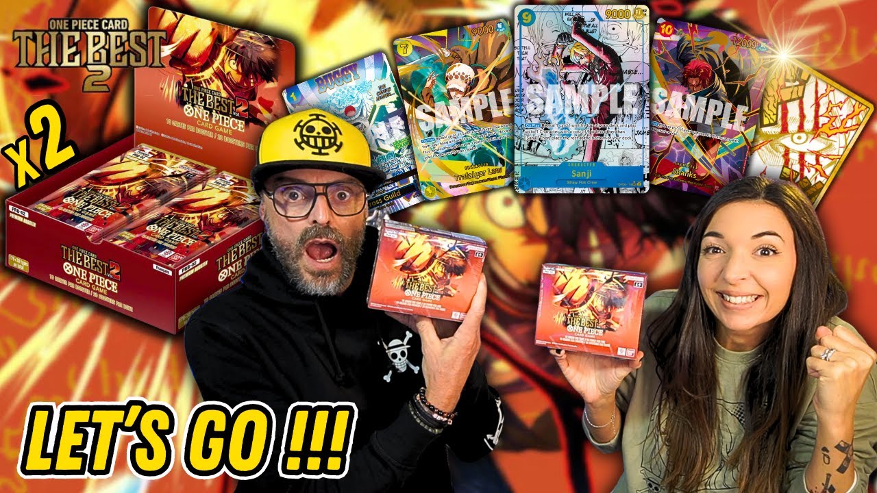 PRB02 !! GROS KIFF avec cette OUVERTURE de 2 DISPLAY - One Piece Card Game