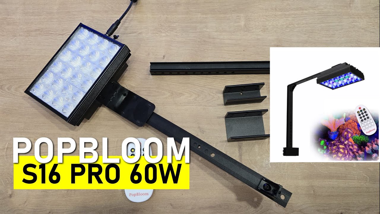 Popbloom S16 Pro - Lampa Akwariowa