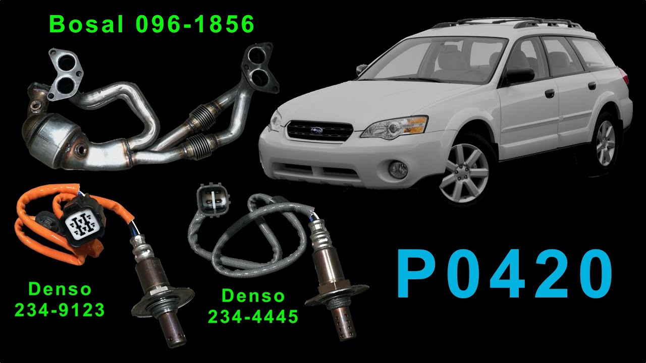 Замена каталитического нейтрализатора и кислородного датчика P0420 2007 Subaru Outback