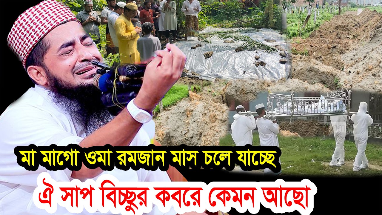 মা মাগো ওমা রমজান মাস চলে যাচ্ছে ঐ কবরে কেমন আছো ইলিয়াছুর রহমান জিহাদী ওয়াজ