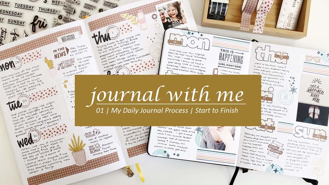 Daily Journal | My Process From Start to Finish