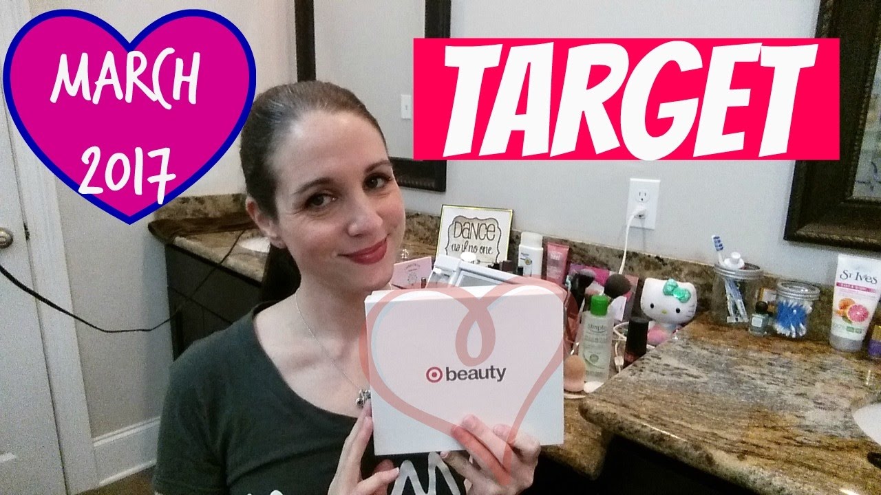 TARGET MARCH BEAUTY BOX UNBOXING 2017!