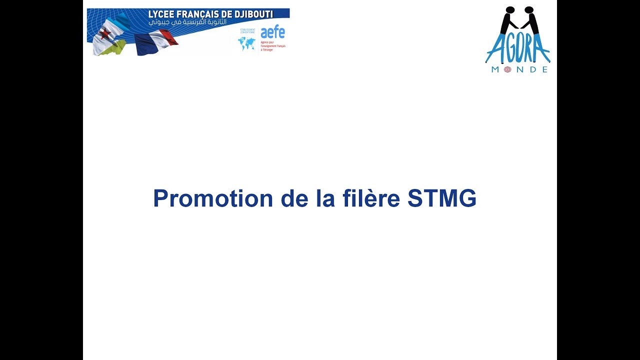 Promotion de la filière STMG