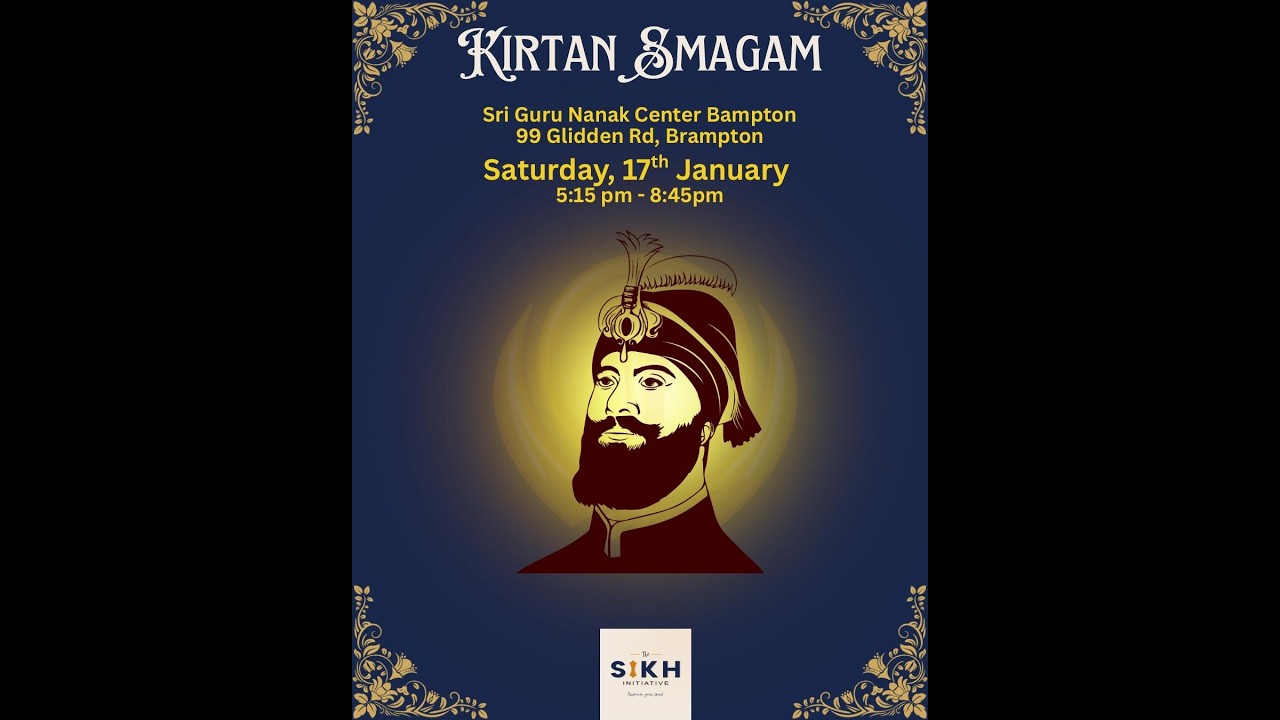 Kirtan Smagam | Sri Guru Nanak Center, Brampton