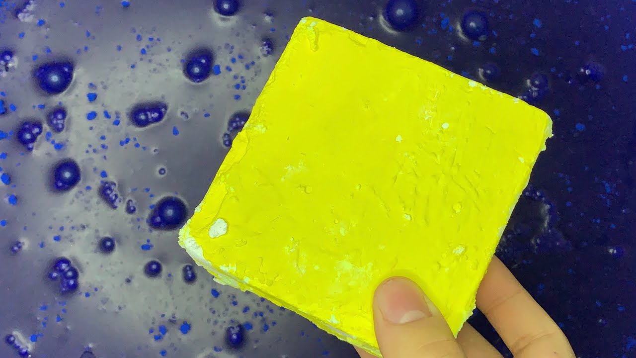 7 Block Gym Chalk Crumble In to Water
