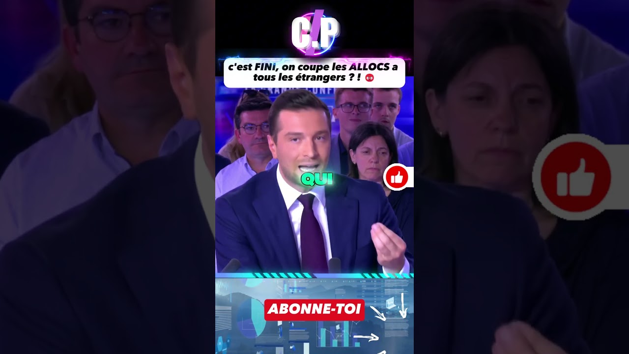 🚨 Bardella annonce : Allocations supprim&eacute;es ? #Shorts