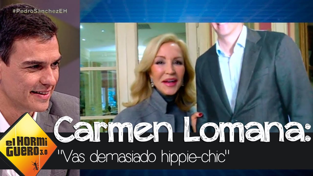 Carmen Lomana a Pedro Sánchez: 