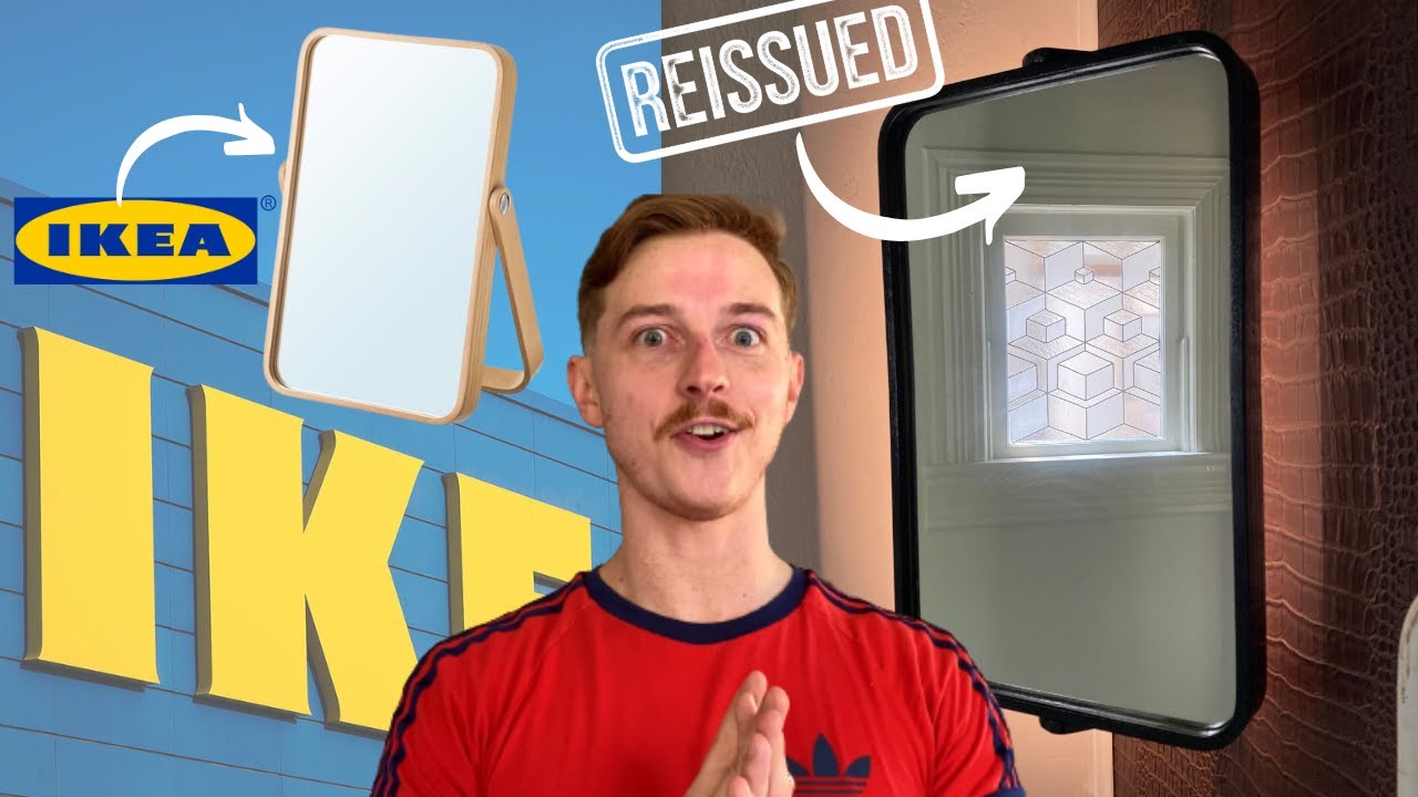 Самодельное вращающееся зеркало IKEA IKORNNES HACK | ПЕРЕИЗДАНИЕ