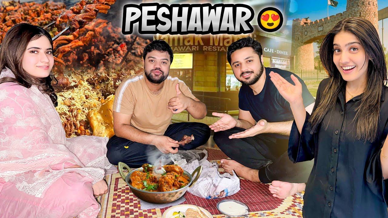 PEHLI BAR PESHAWAR PHOUNCH GAYE 😍 | Petrol Pump Py Destination Dinner 😂