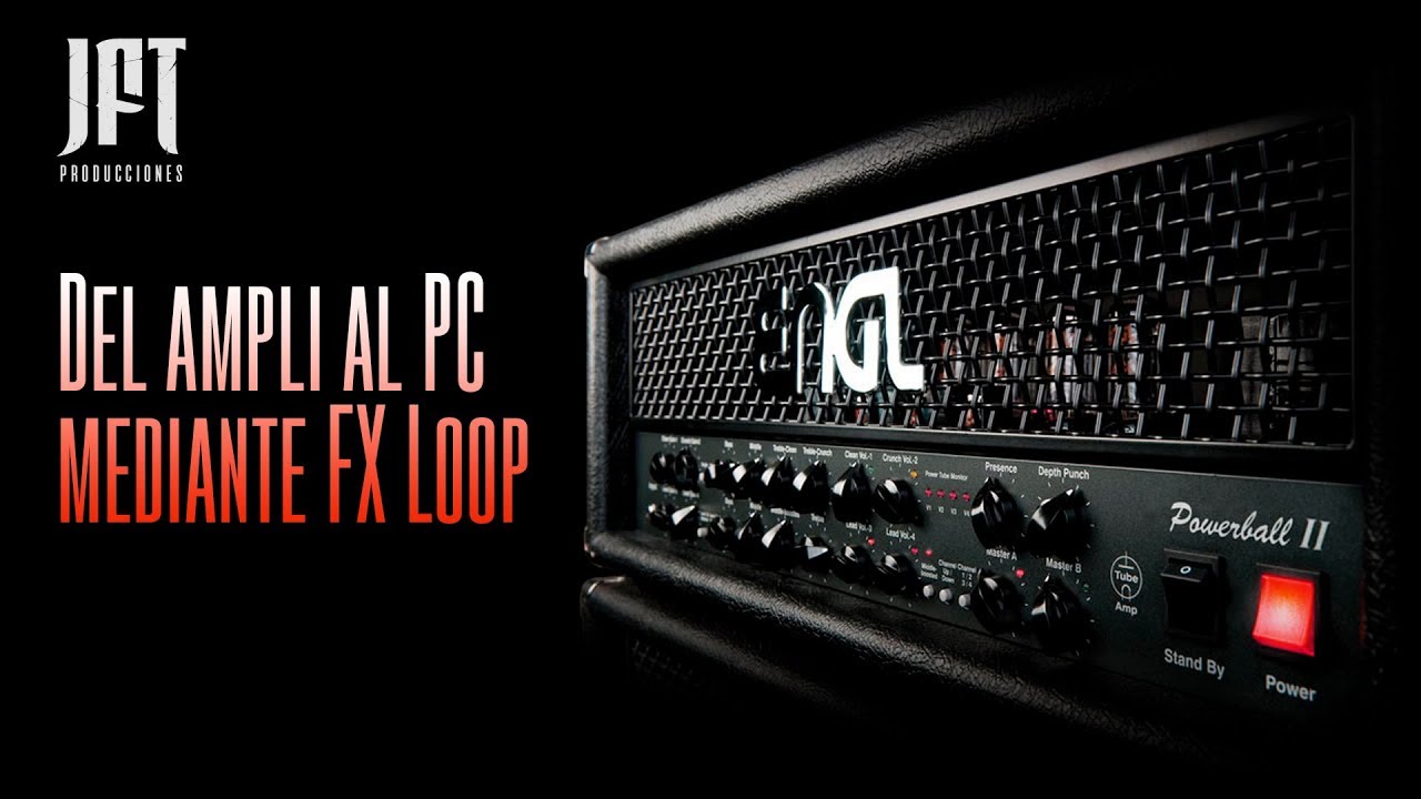 Como grabar guitarras directamente desde el amplificador al PC mediante FX Loop