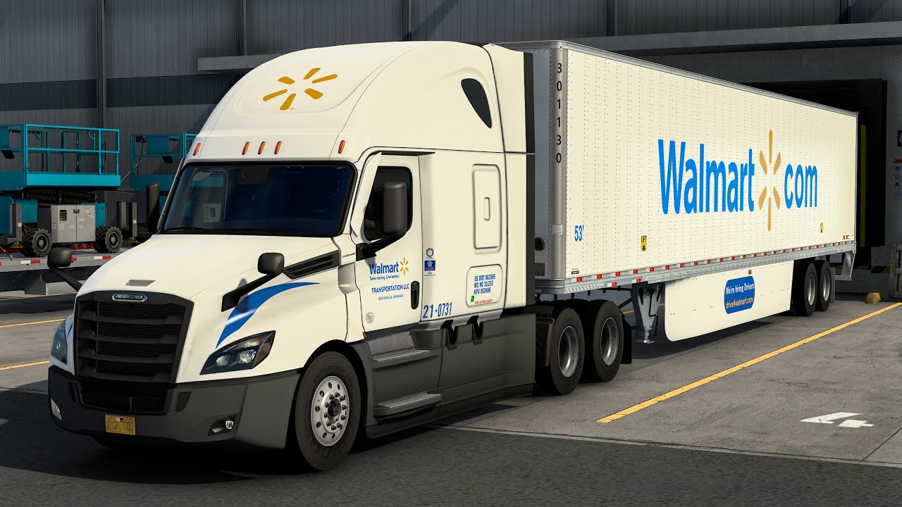 ATS Tacoma(WA) to Ontario(OR) Realitic Driving Freightliner Cascadia