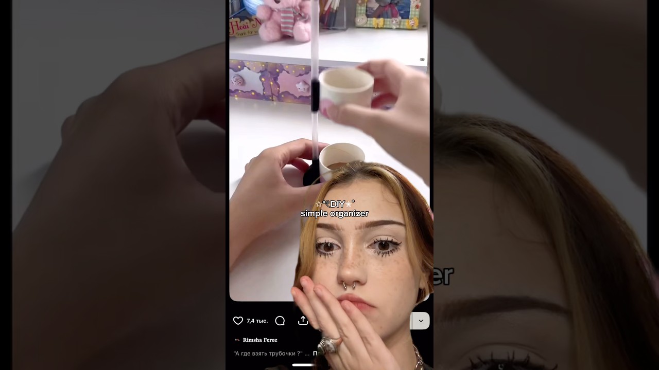 Простой #органайзер своими руками из Pinterest🍎