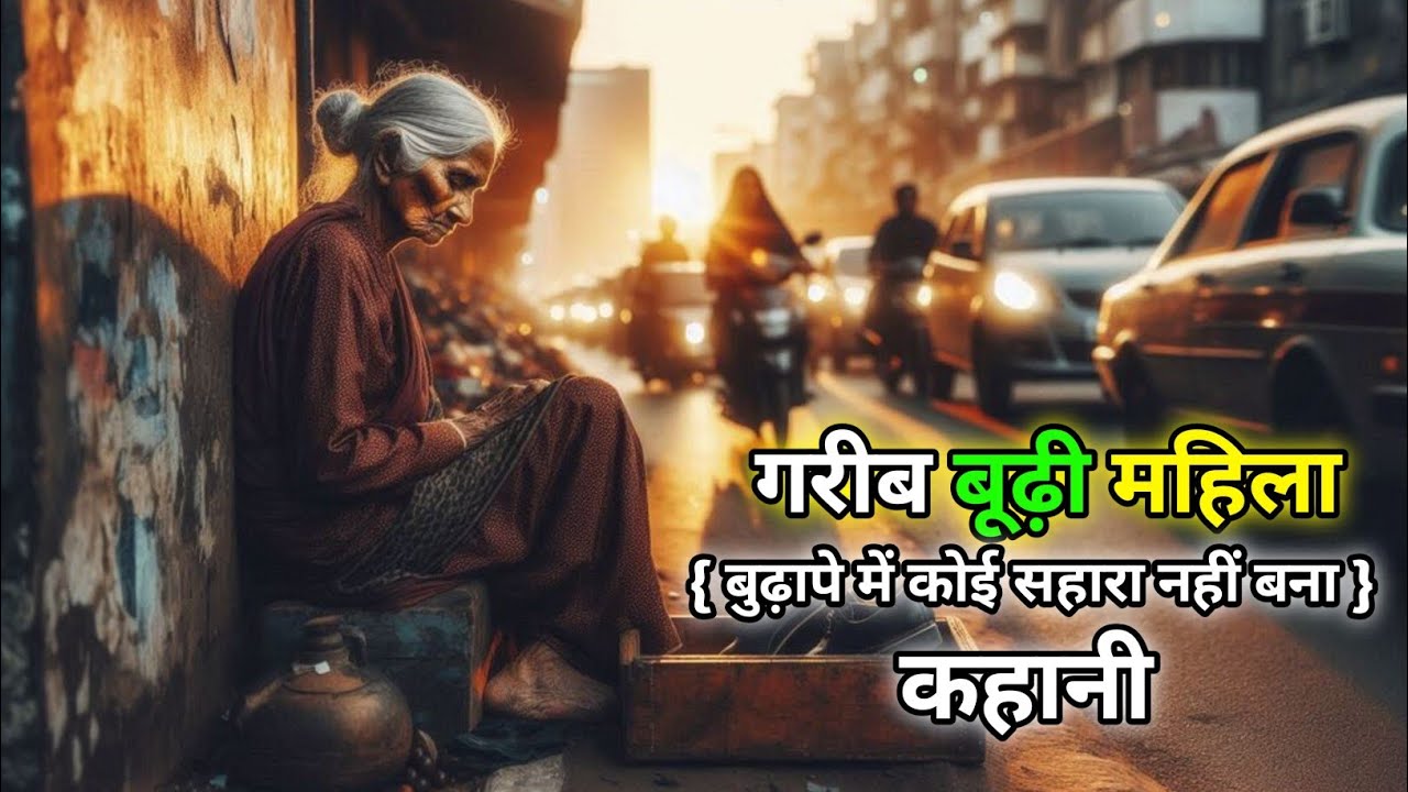 नानी जो चौराहे पर बैठी रही… और सबको ज़िंदगी का सबक दे गई | Emotional Hindi Story