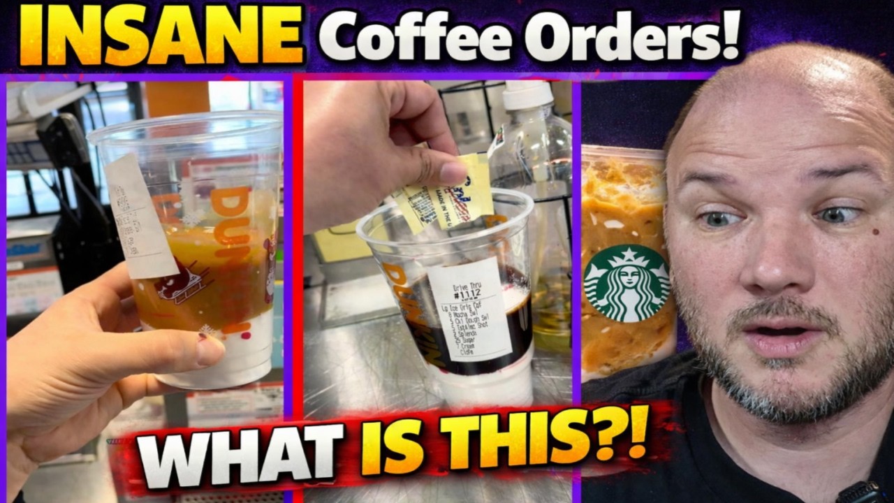 Сахарные бомбы за 15 долларов?! Безумные заказы в Starbucks и Dunkin' Donuts, которые люди пьют...