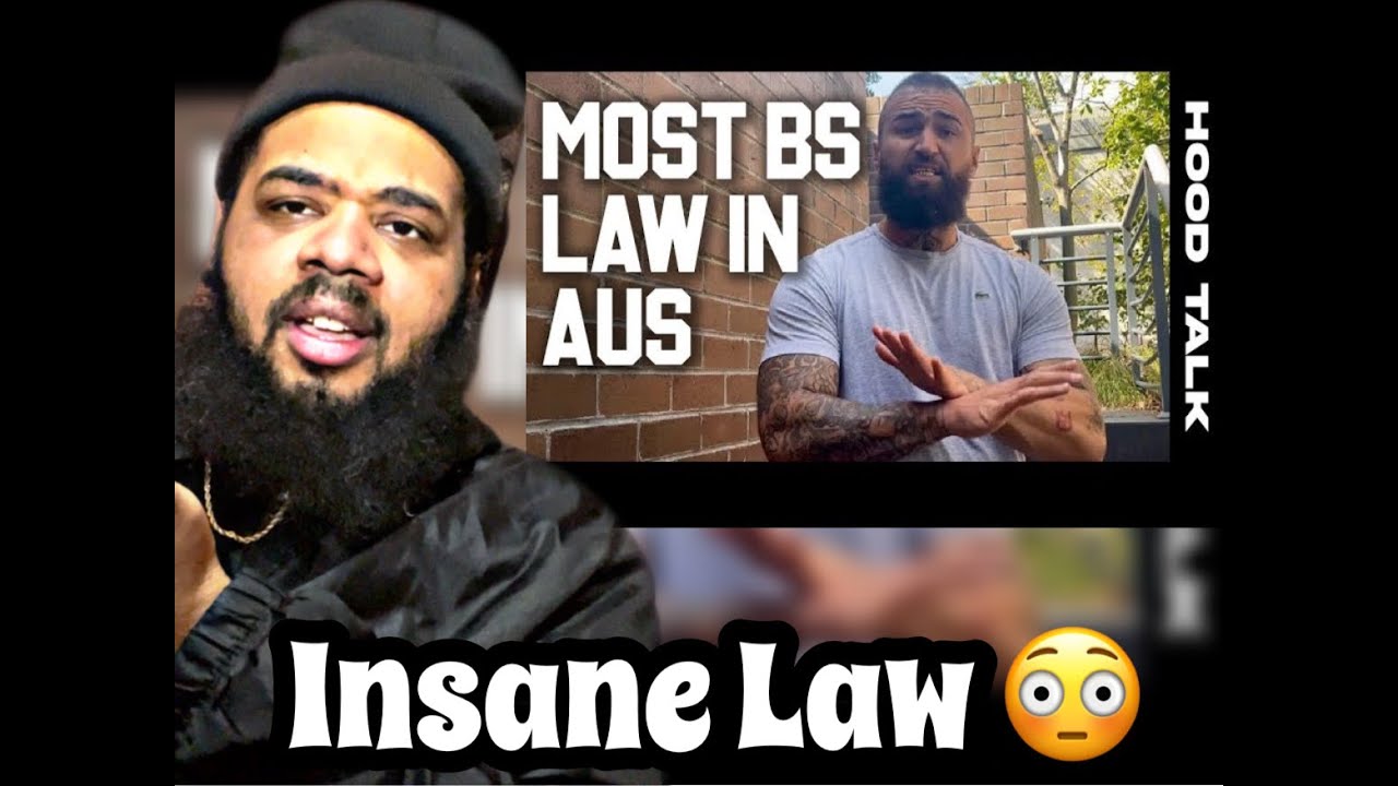 AMERICAN REACTS to Most BS Law In Australia (Hood Talk) (Spanian)