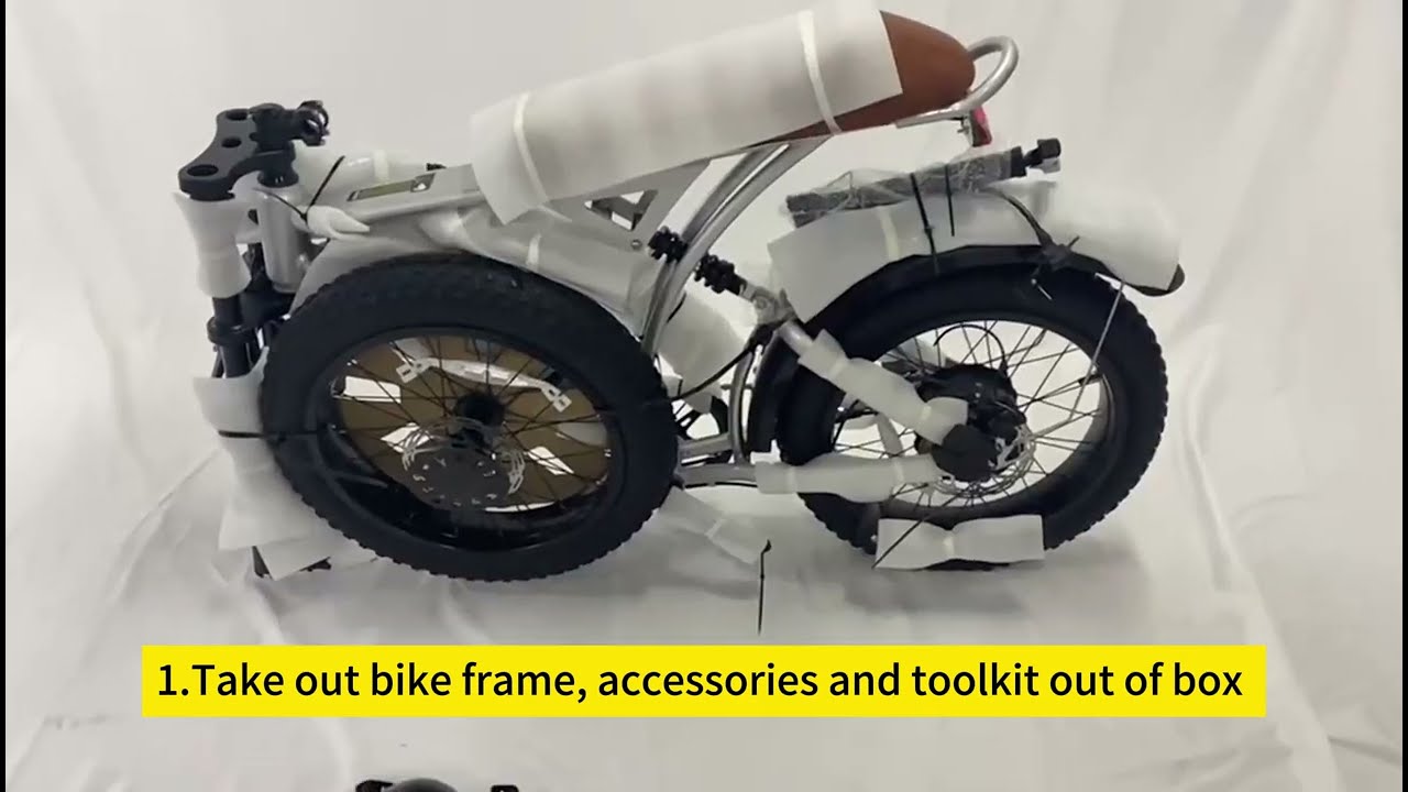 How to Assemble MOVCAN V60 Electric Bike
