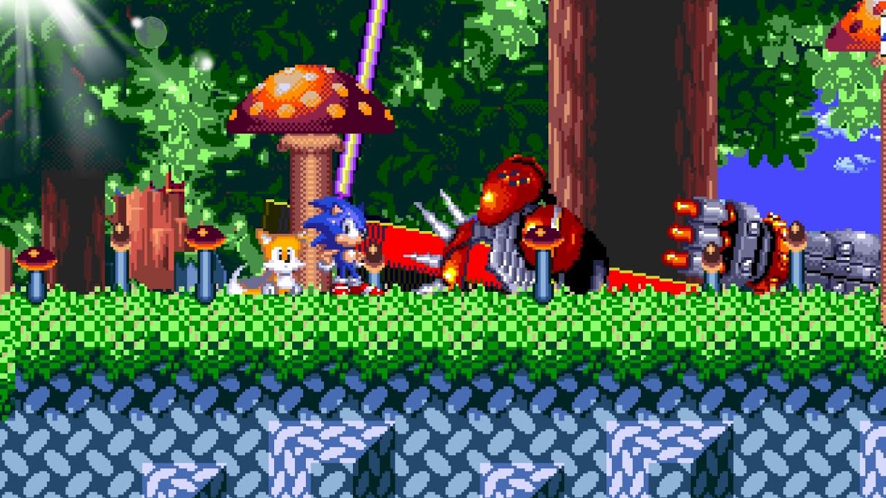 Sonic 3 Launch Base Act 2 ➡️ Mushroom Hill Act 1 Transition