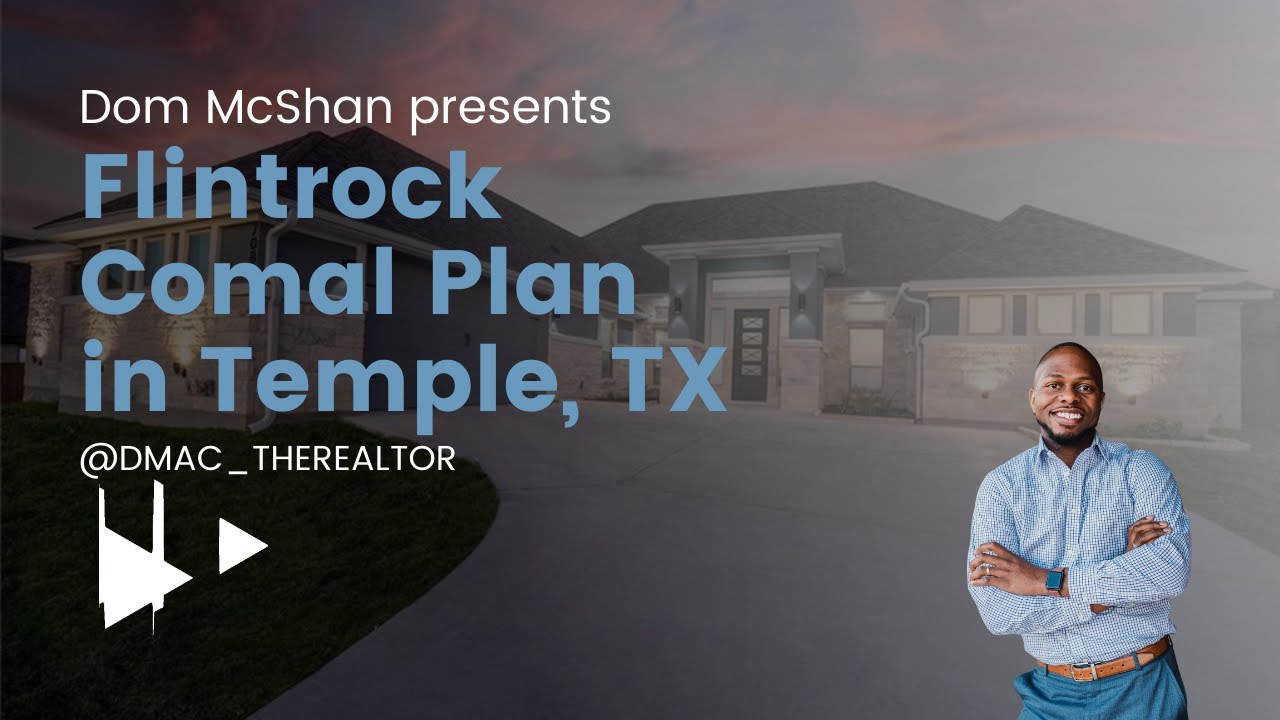 Temple, TX | New 5BR,3.1 BA Home | Flintrock Builders | Comal Plan | For Sale $699,990 | Ft. Hood