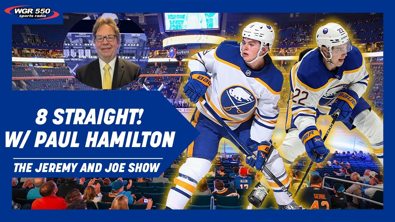 Sabres TROUNCE Sharks 6-3 for 8th Straight w/ Paul Hamilton | The Jeremy and Joe Show