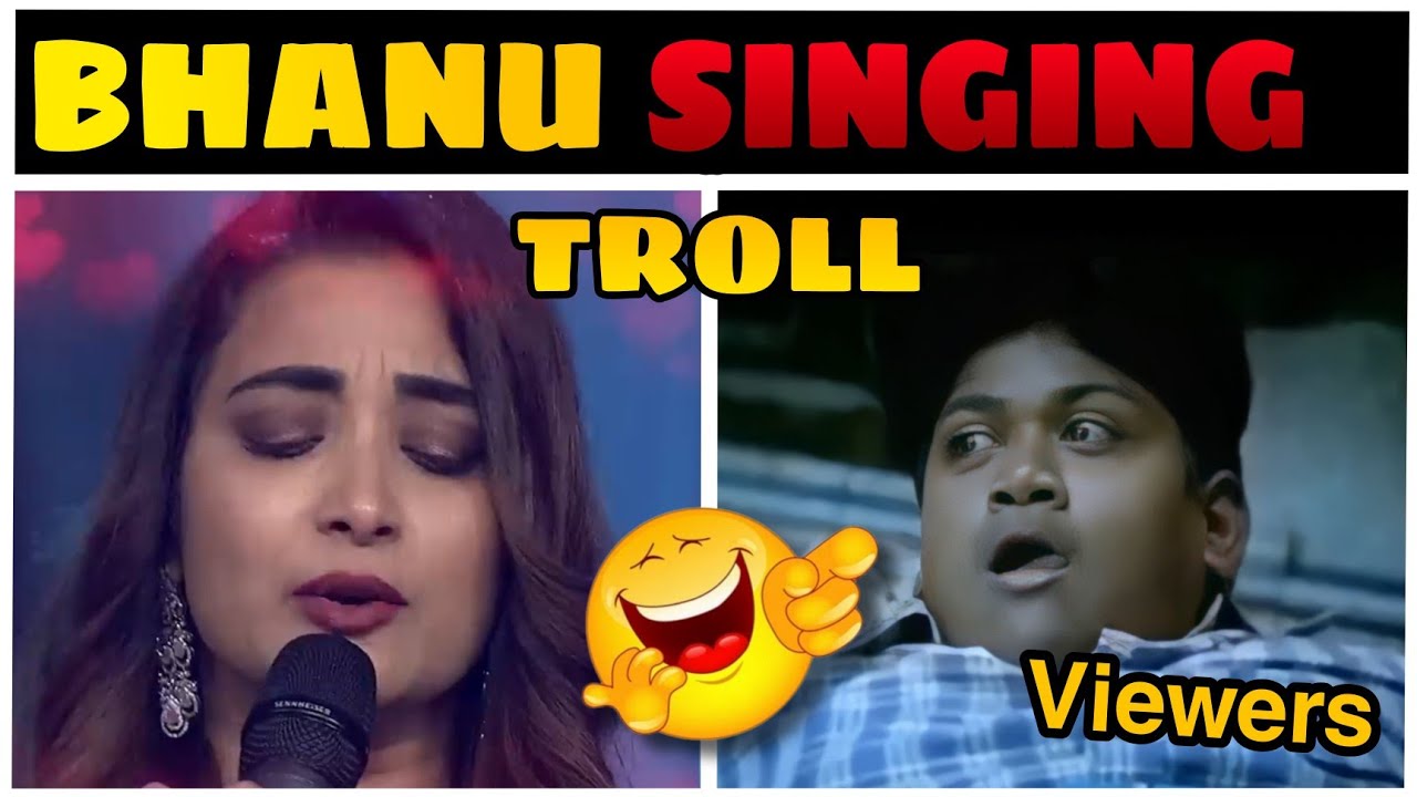 Bhanu Singing Troll | Gelupu  Thalpule Song Troll | Sridevi Drama Company | Gully troller bolte