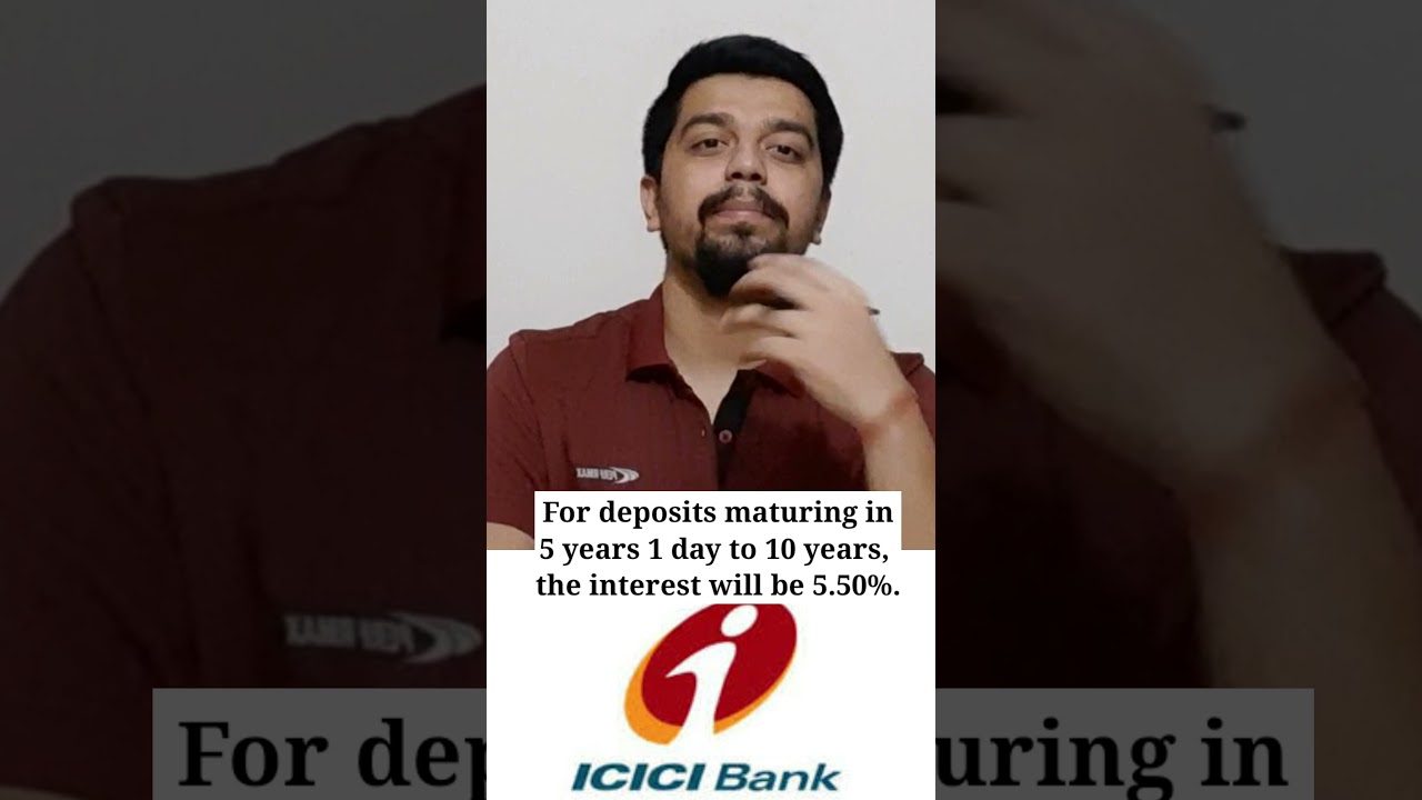 Fixed deposits rates #shorts #icicibanknews #stockmarket #axisbank #indusindbankshare #idfcbank