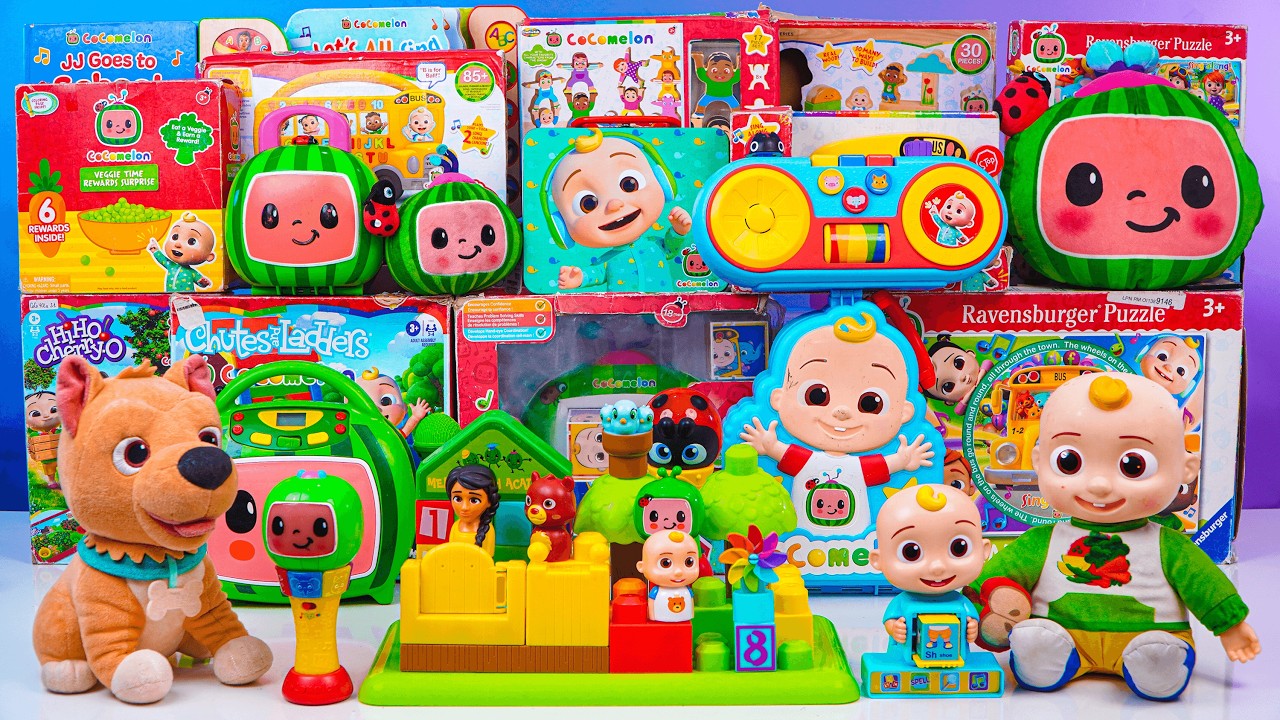 101 Minutes Satisfying with Unboxing COCOMELON Garden Farm Playset | ASMR