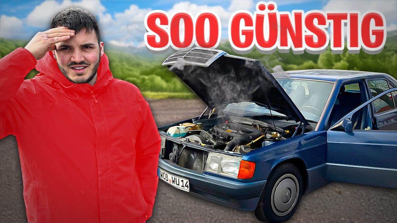 SCHROTT W201 zum kleinen Preis &ndash; ich konnte nicht Nein sagen! @Moodycars @wazke500