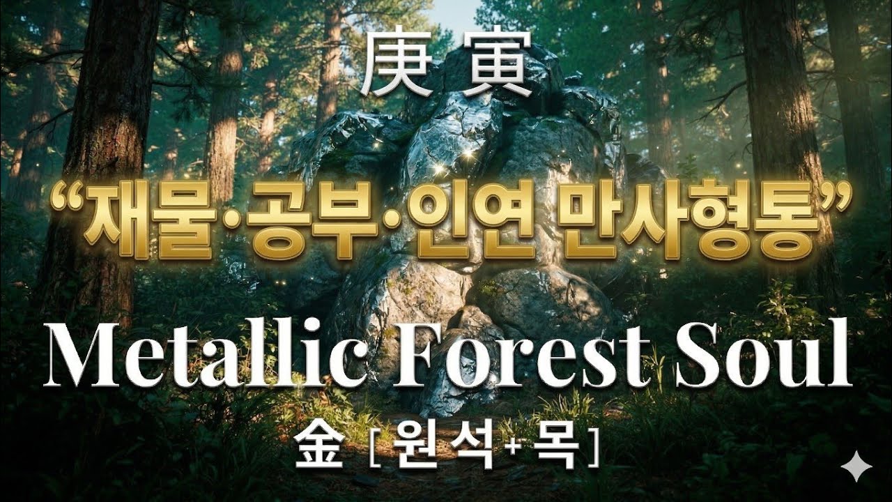경인일주 강한 추진력을 강화 시키는 음악 ​[741Hz] 압도적 경쟁력이 돈이 되는 순간 | Metallic Forest Soul & Wealth Dominance