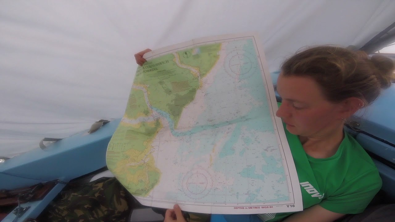 Solo Wayfarer Night Time Circumnavigation of Rough's Tower - Suffolk