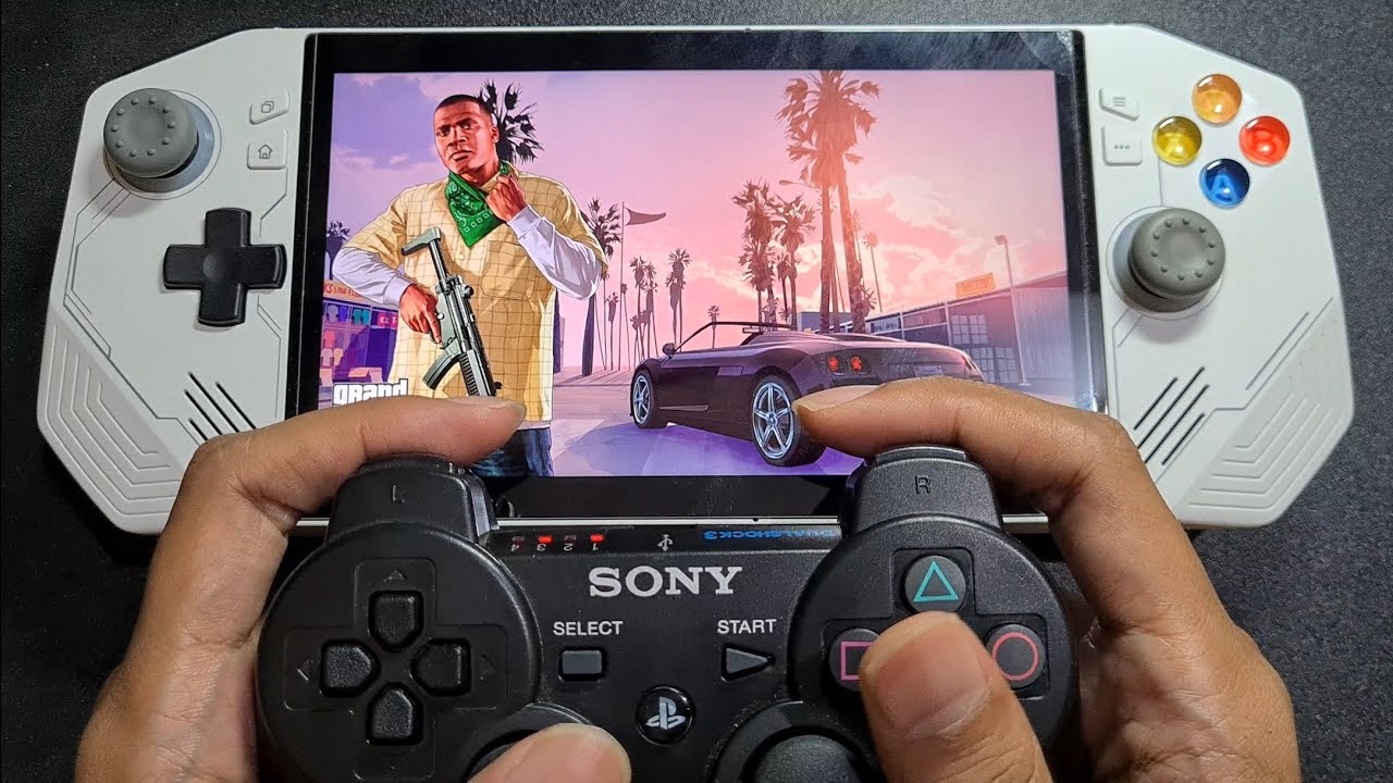 How to Connect a PS3 Controller to a UMPC and Play GTA V Enhanced