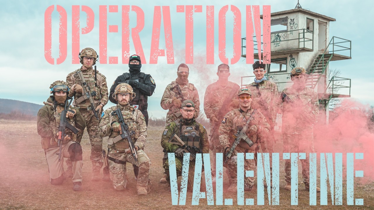 Operation Valentine 2026 | Airsoft CQB Highlights (POV + Drone)