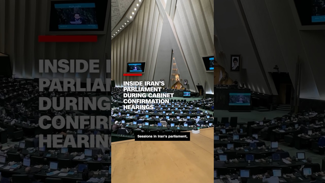 Inside Iran&rsquo;s parliament during cabinet confirmation hearings