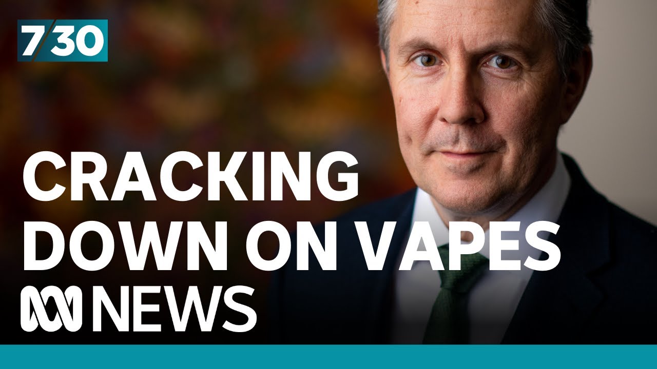 Federal Health Minister Mark Butler labels vaping a 