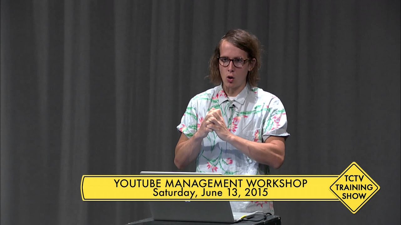 TCTV Training Show - Youtube Management