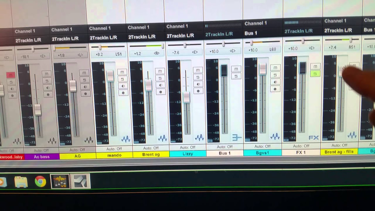 Touch Screen for DAW