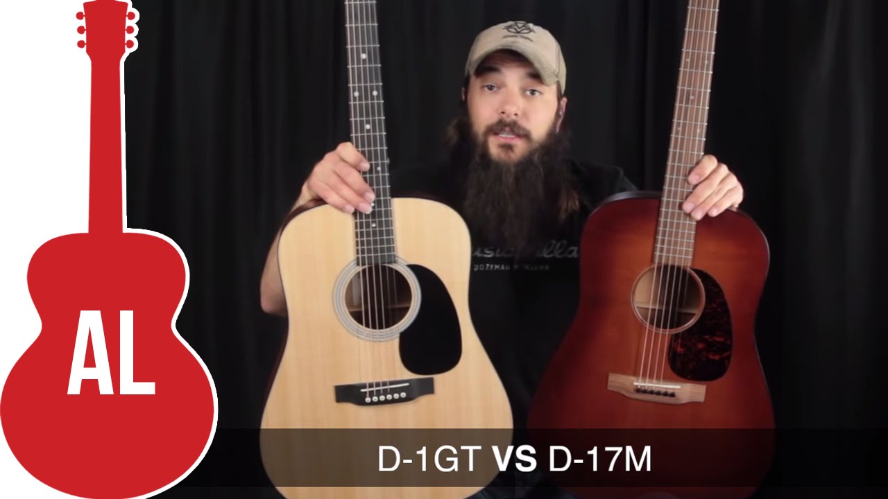 Martin D-1GT vs D-17M - Can you hear the difference?