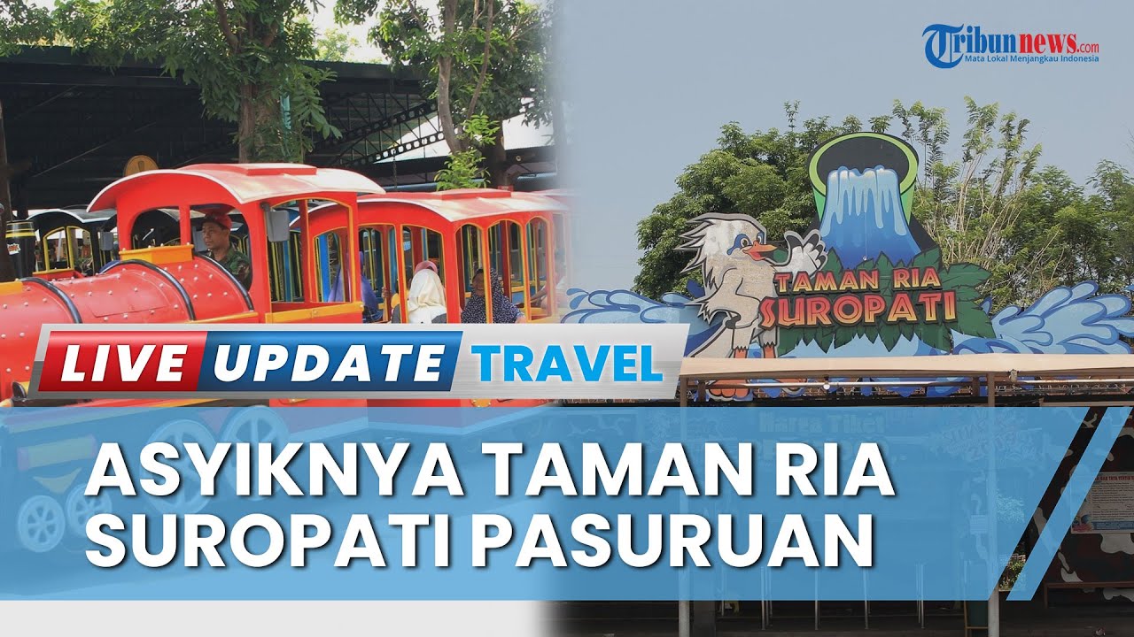 Asyiknya Berlibur di Taman Ria Suropati Pasuruan,  Ada Aneka Satwa dan Wahana Perahu Karet