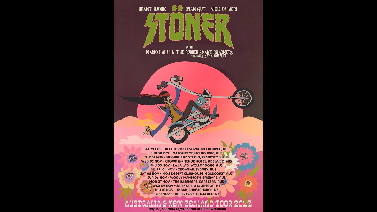 Stoner - Australian Tour Update