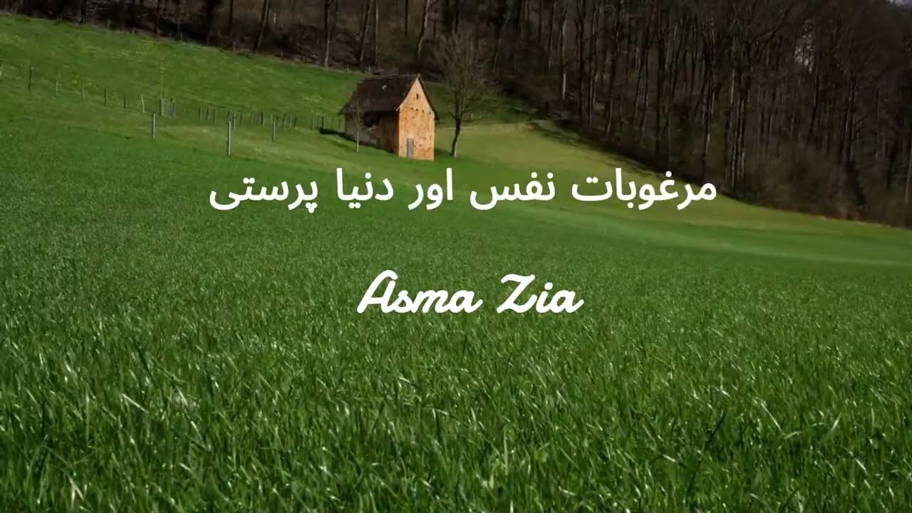 مرغوباتِ نفس اور دنیا پرستی