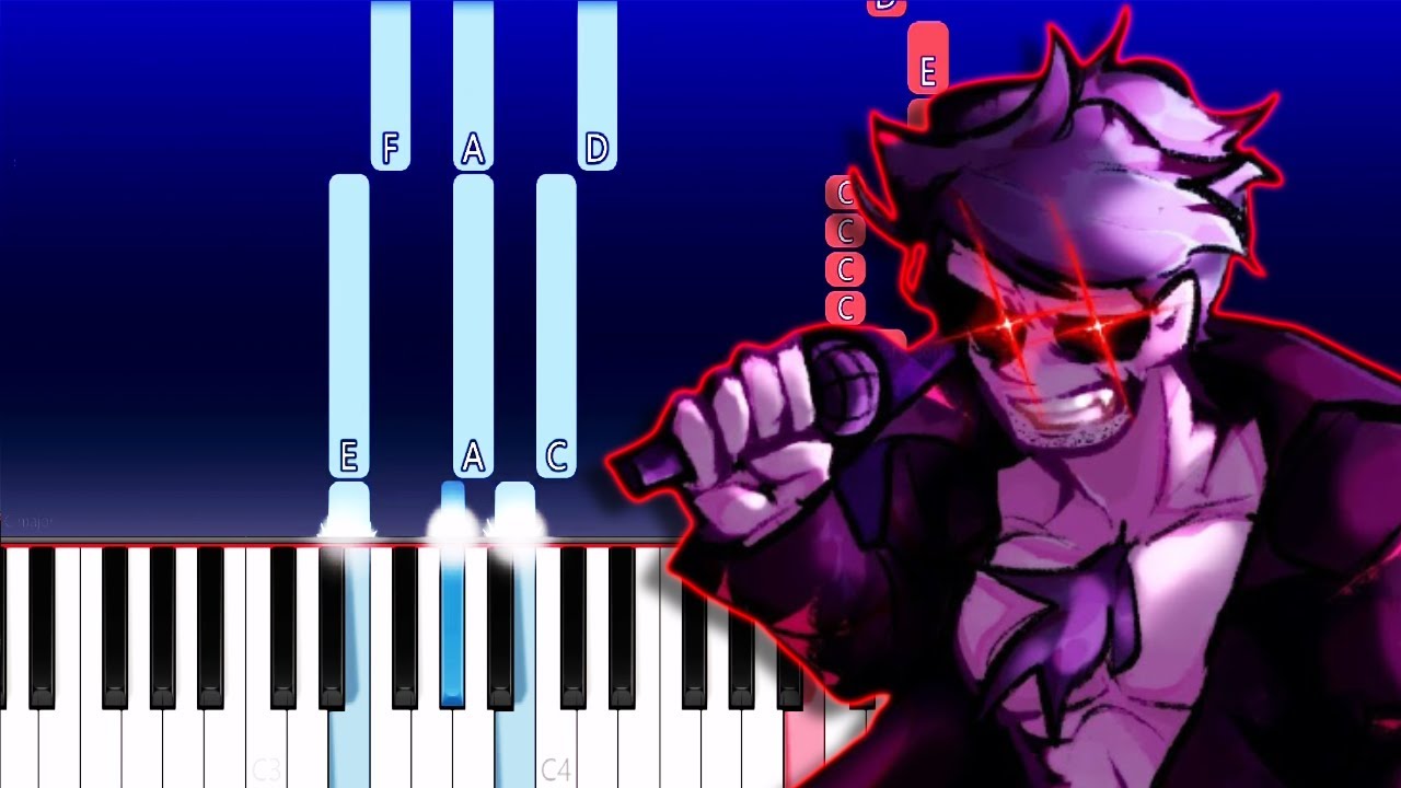 Friday Night Funkin'! Corruption - Strength of Will Discharge (Piano Tutorial)