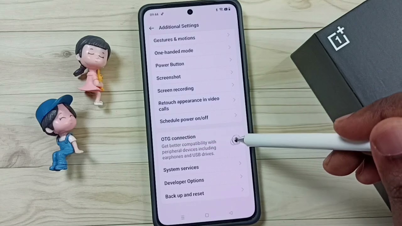Исправление проблемы с неработающей функцией OTG на телефоне OnePlus Android