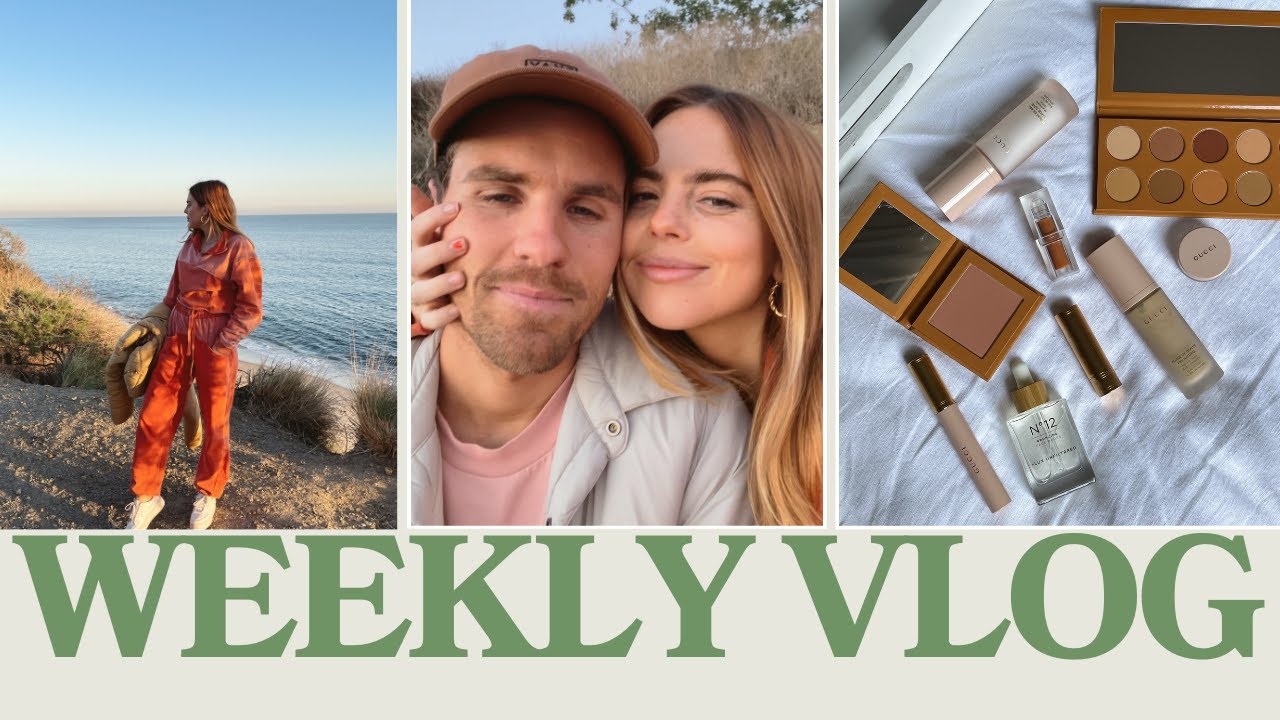 Self love chat, new makeup, sunset beach date | WEEKLY VLOG