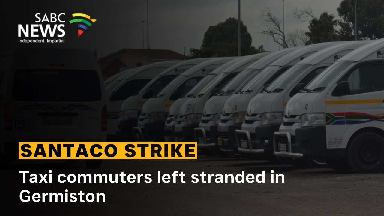 Taxi commuters left stranded in Germiston