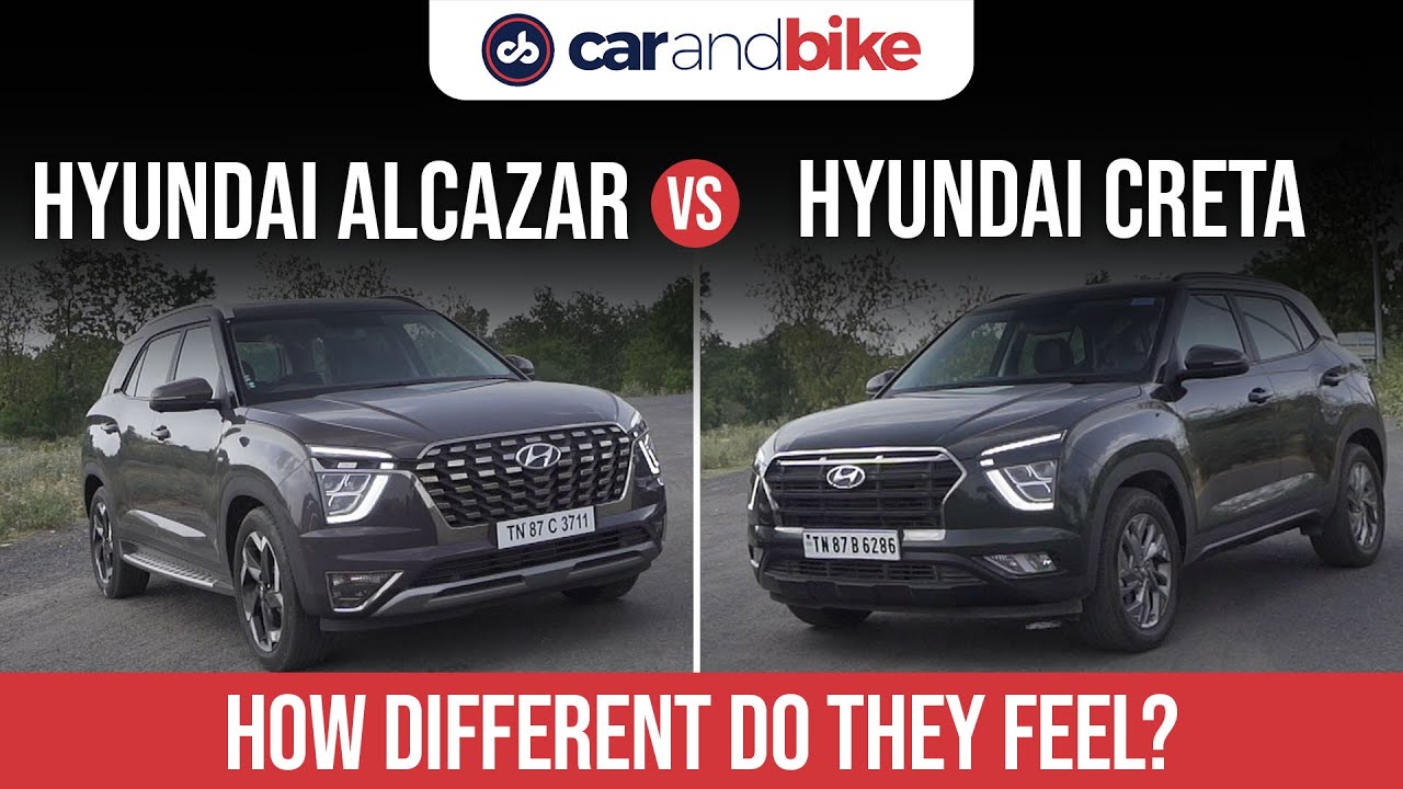 Hyundai Alcazar vs Hyundai Creta: What’s Different?