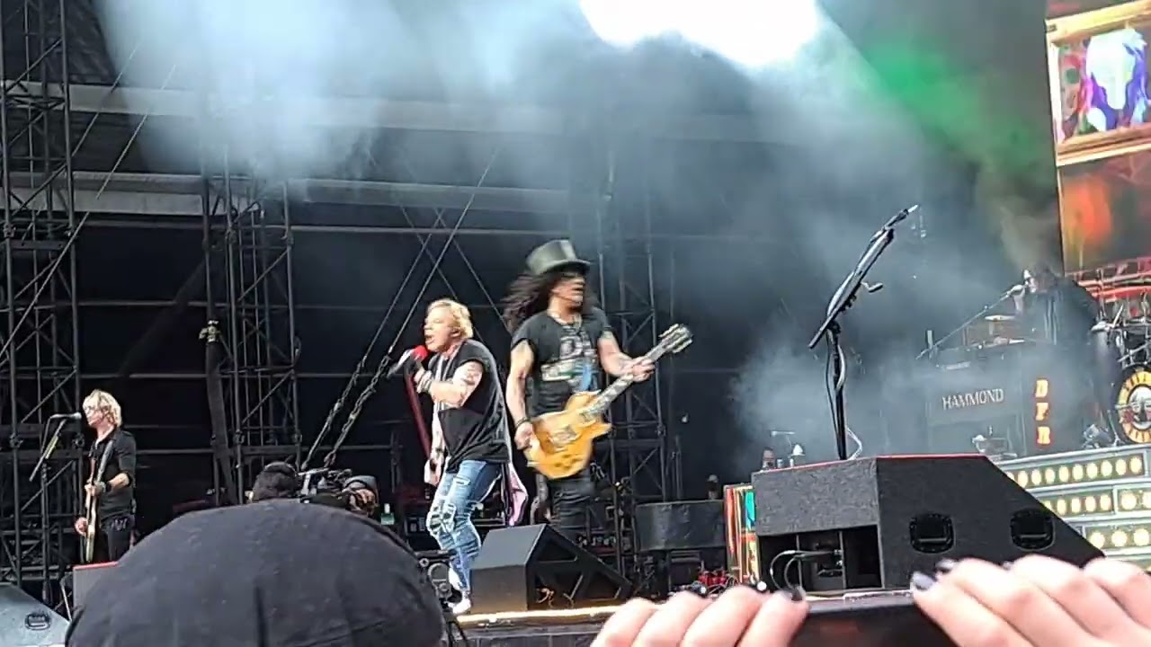 Guns N' Roses (live) - Welcome to the Jungle - Tottenham Hotspur Stadium, London 2022