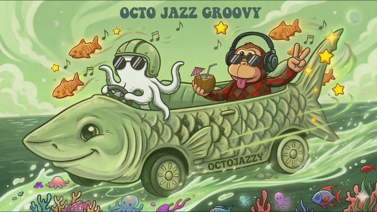 Deep Sea Neon Jazzhop 🌊 Chill Grooves for Late Night Drives & Study